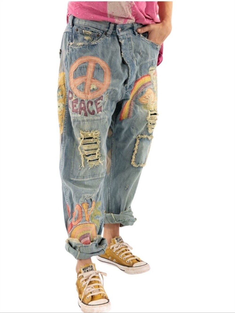 Magnolia Pearl | 🌈☮️ Miner Bethel Woodstock Denims | LNWT